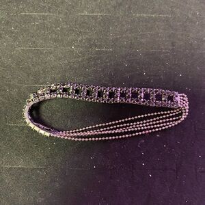 Elegant Black and Silver Women's Bracelet